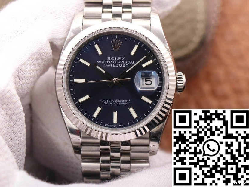 Factory M126234-0017 Rolex Steel Stainless Datejust EW 0417